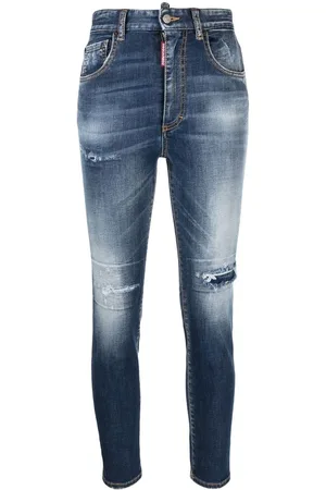 Dsquared2 Twiggy Cropped-Jeans