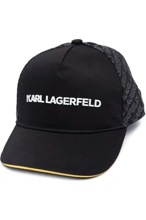 Karl Lagerfeld Jungen Hüte - Cotton logo-print cap