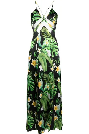 Philipp Plein Maxikleid aus Seide