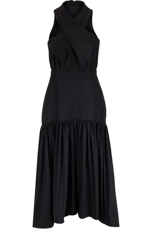 VERONICA BEARD Midikleid mit überkreuzten Details