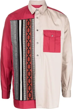 Ports V Hemd mit geometrischem Print