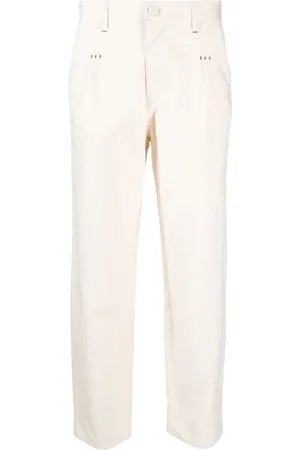See by Chloé Tapered-Jeans mit Biesen
