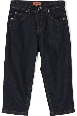 Missoni Dunkle Straight-Leg-Jeans