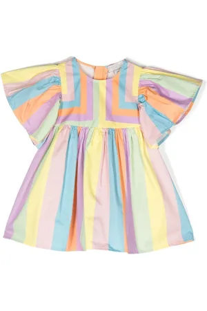 Stella McCartney Gestreiftes Midikleid