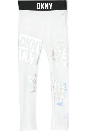 DKNY Leggings mit Logo-Print