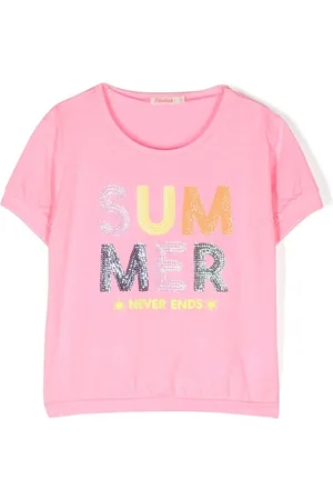 Billieblush T-Shirt mit Slogan-Print