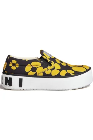 Marni Sneakers mit Blumen-Print