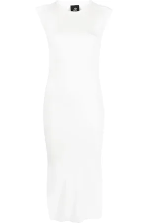 THOM KROM Midikleid mit offenem Rücken