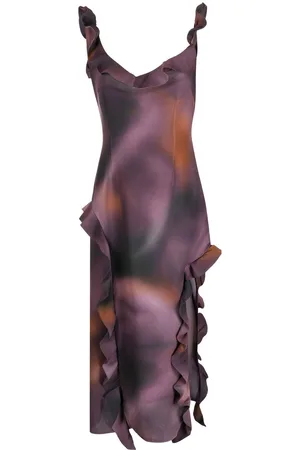 Rokh Langes Kleid mit Volant