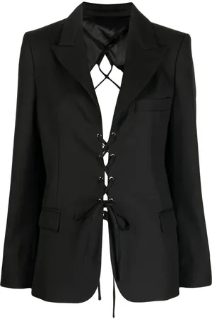 Rokh Blazer mit offenem Rücken