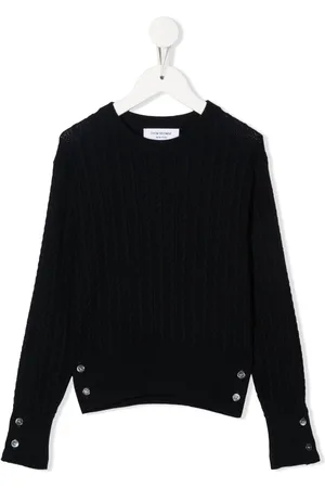 Thom Browne Pullover mit Zopfmuster