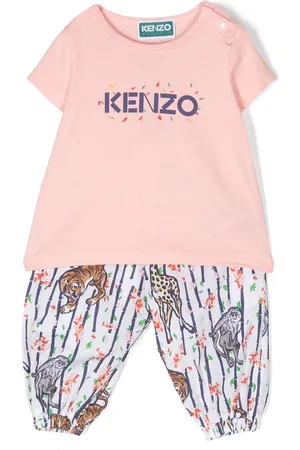 Kenzo Tiger print trousers