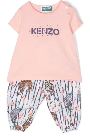 Kenzo Hose mit Tiger-Print