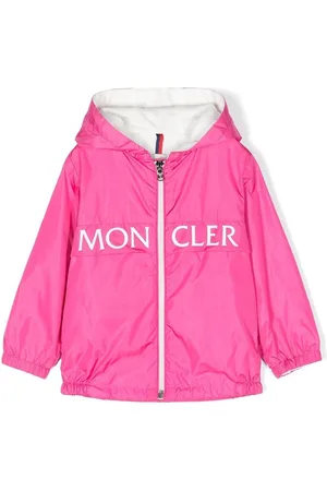 Moncler Kapuzenjacke mit Logo-Print