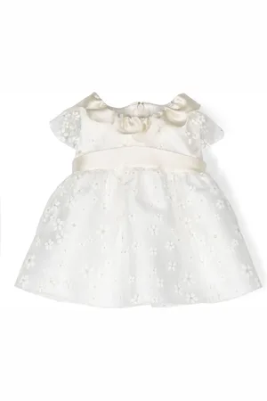 LA STUPENDERIA Kleid mit Rüschenkragen