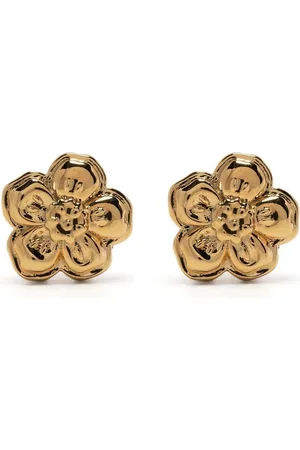 Kenzo Gold-plated flora stud earrings