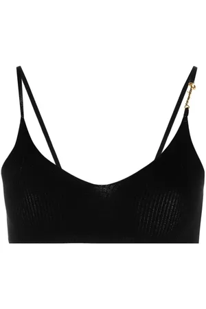 Jacquemus Damen Bustiers - Le Bandeau Pralu knit bralette