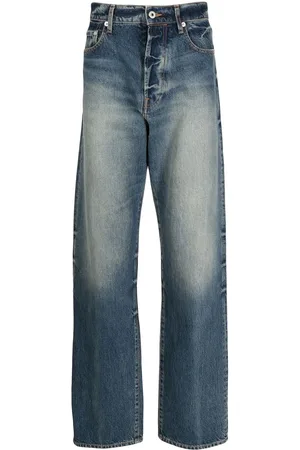 Kenzo Gerade Jeans mit Stone-Wash-Effekt