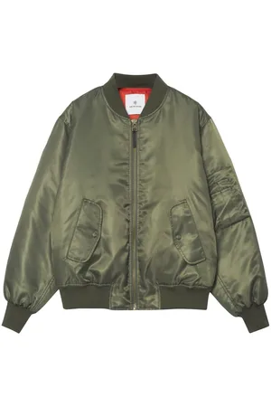 ANINE BING Leon Bomberjacke aus Satin