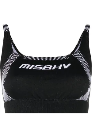 MISBHV Cropped-Top mit Logo-Print