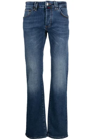 BILLIONAIRE Straight-Leg-Jeans mit Logo