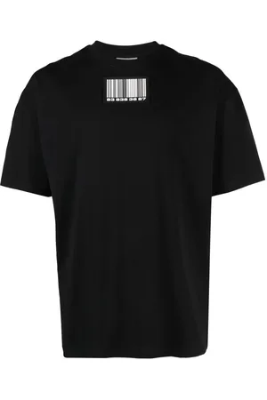 VTMNTS T-Shirt mit Barcode-Patch