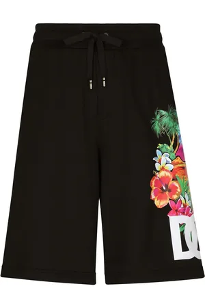 Dolce & Gabbana Joggingshorts mit Blumen-Print