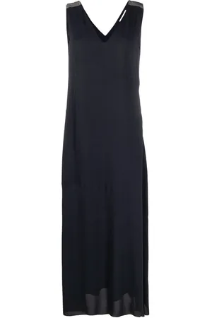 Fabiana Filippi Trägerkleid mit V-Ausschnitt