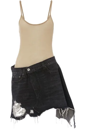 J.W.Anderson Minikleid im Distressed-Look
