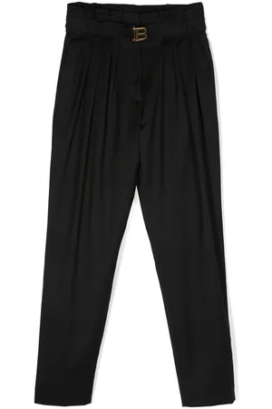 Balmain Hose mit Faltendetail