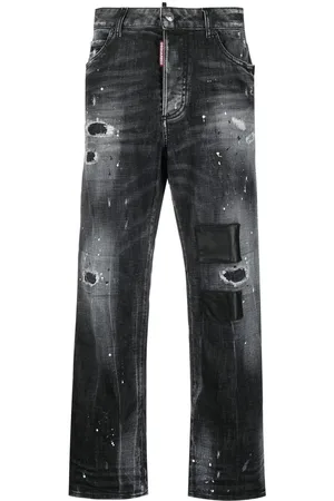 Dsquared2 Weite Distressed-Jeans