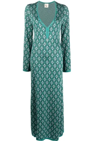 Paula Malaya Jacquard-Kleid