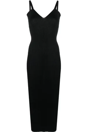 OUR LEGACY Geripptes Strickkleid
