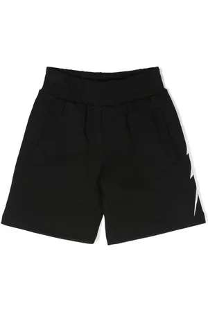 Neil Barrett Shorts mit Blitz-Print