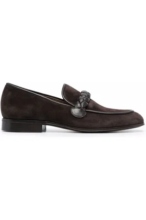 Gianvito Rossi Massimo Loafer aus Wildleder