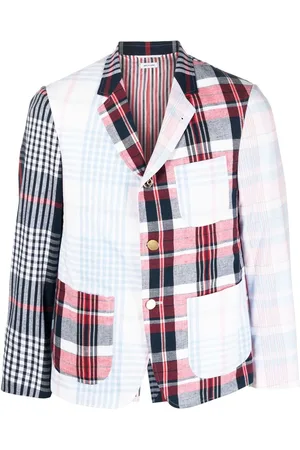 Thom Browne Sakko im Patchwork-Look