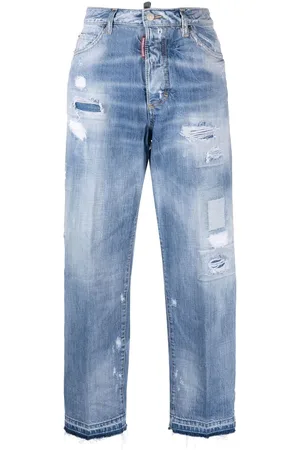 Dsquared2 Gerade Jeans im Distressed-Look