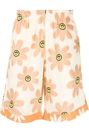 BARROW Shorts mit Blumen-Print
