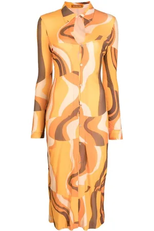 REJINA PYO Kleid mit Muster