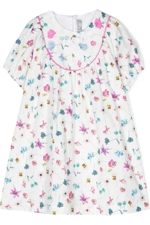 Il gufo Kleid mit Blumen-Print