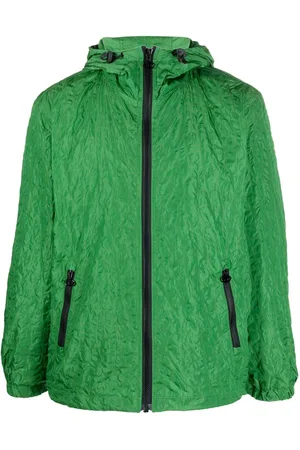 Diesel Windbreaker mit Knitteroptik