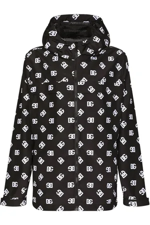 Dolce & Gabbana Gesteppte Kapuzenjacke mit DG-Logo