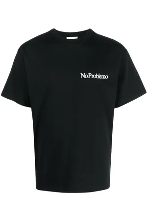 ARIES T-Shirt mit "No Problemo"-Print