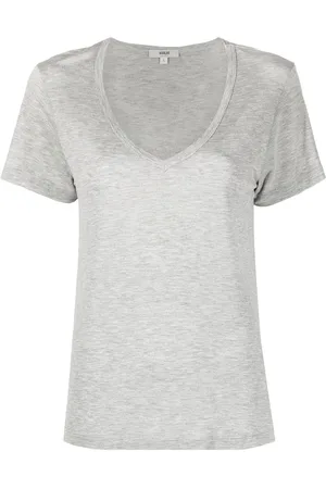 AGOLDE T-Shirt mit V-Ausschnitt