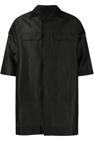Rick Owens Hemd mit Schimmer-Optik