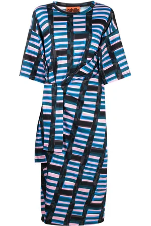 Colville Midikleid mit abstraktem Print