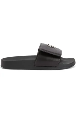 Giuseppe Zanotti Pantoletten mit Signaturen-Schild