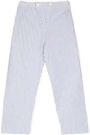 SIOLA Gestreifte Straight-Leg-Hose