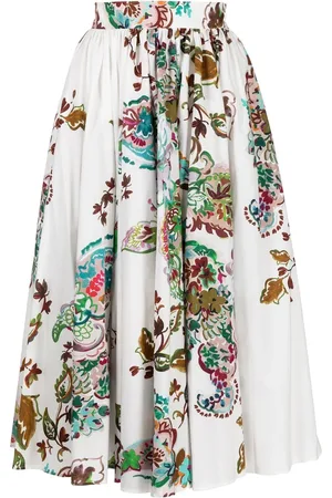 Antonio Marras Rododendro Faltenrock in A-Linie