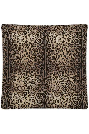 Dolce & Gabbana Decke mit Leoparden-Print